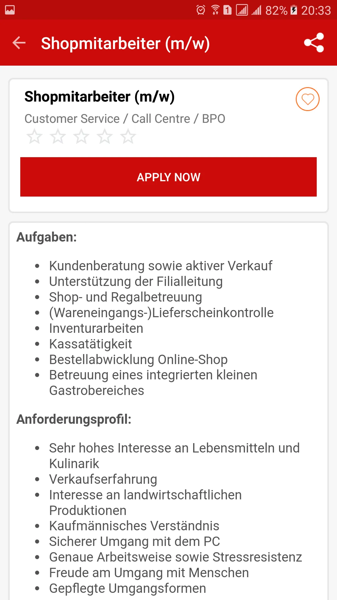 Jobs in Austria | Indus Appstore | Screenshot