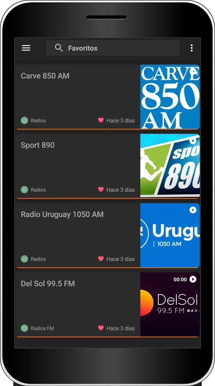 Radios AM y FM de Uruguay | Indus Appstore | Screenshot