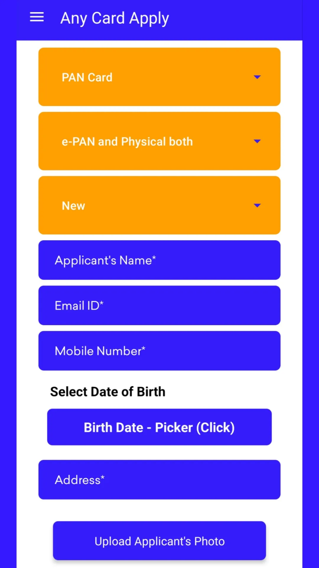 Any Card Apply | Indus Appstore | Screenshot