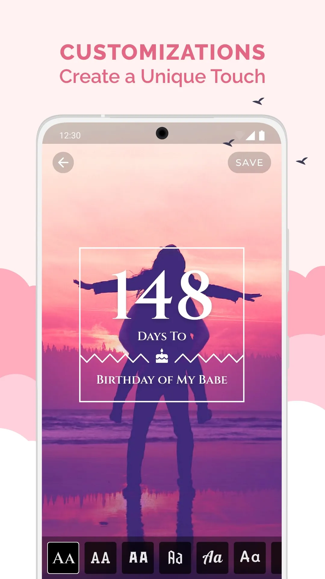 Days To | Countdown | Indus Appstore | Screenshot