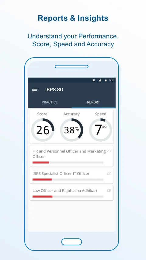 IBPS SO Officer Exam Practice | Indus Appstore | Screenshot