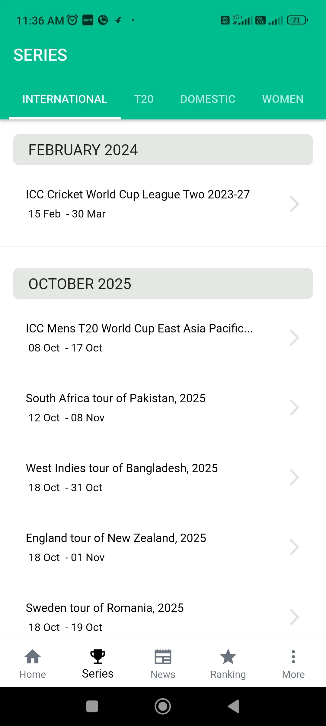 Cricket Plus | Indus Appstore | Screenshot