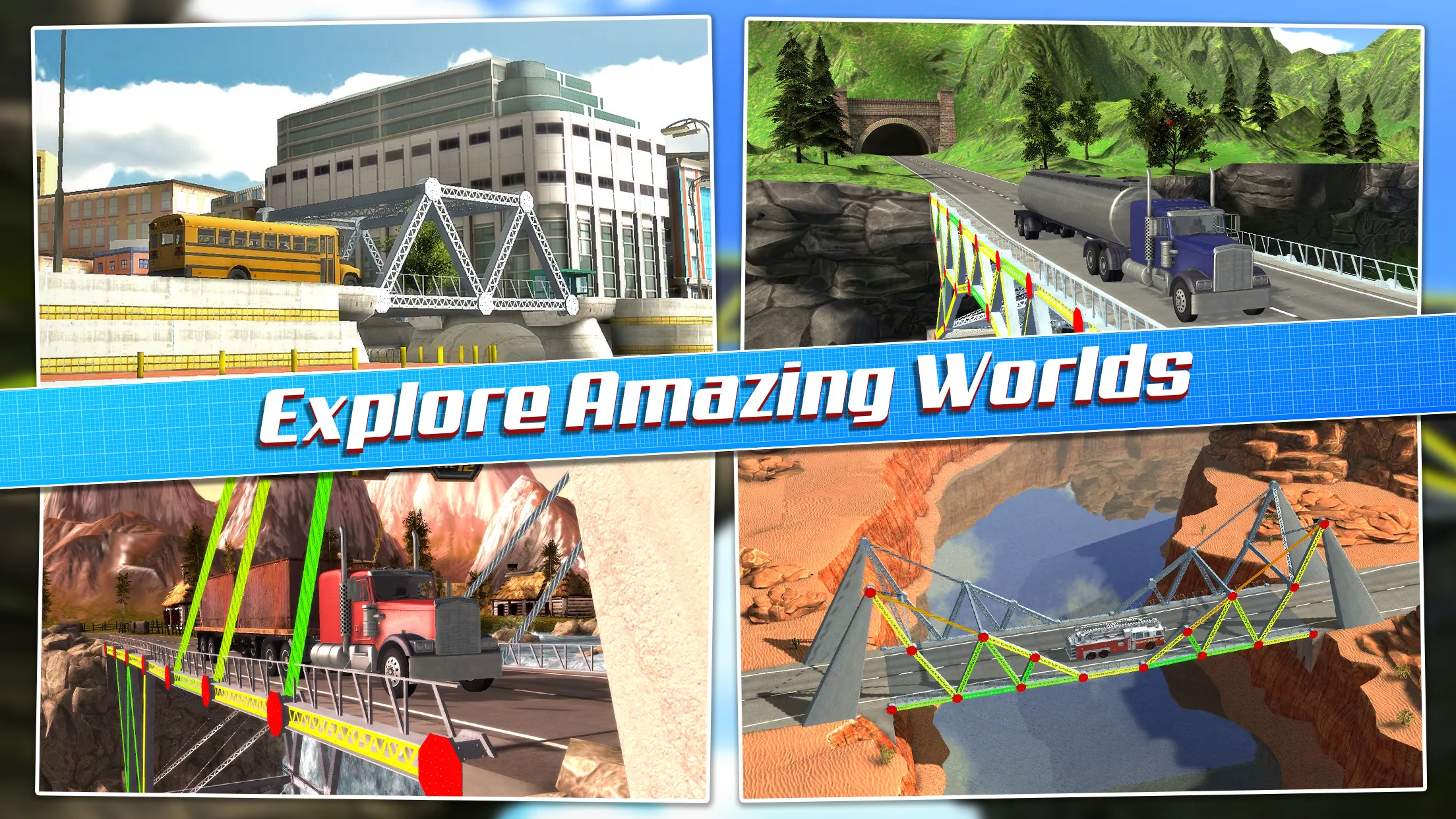 Bridge Construction Simulator | Indus Appstore | Screenshot
