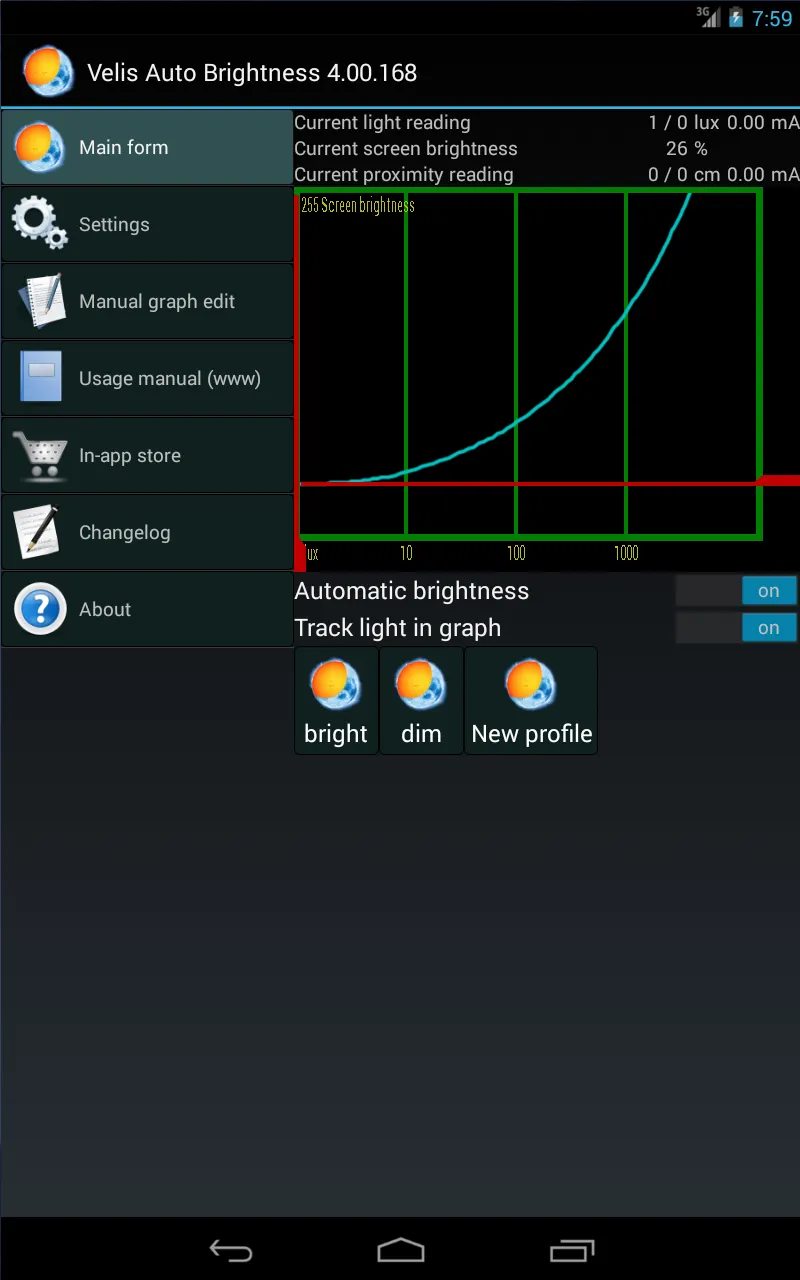 Velis Auto Brightness | Indus Appstore | Screenshot