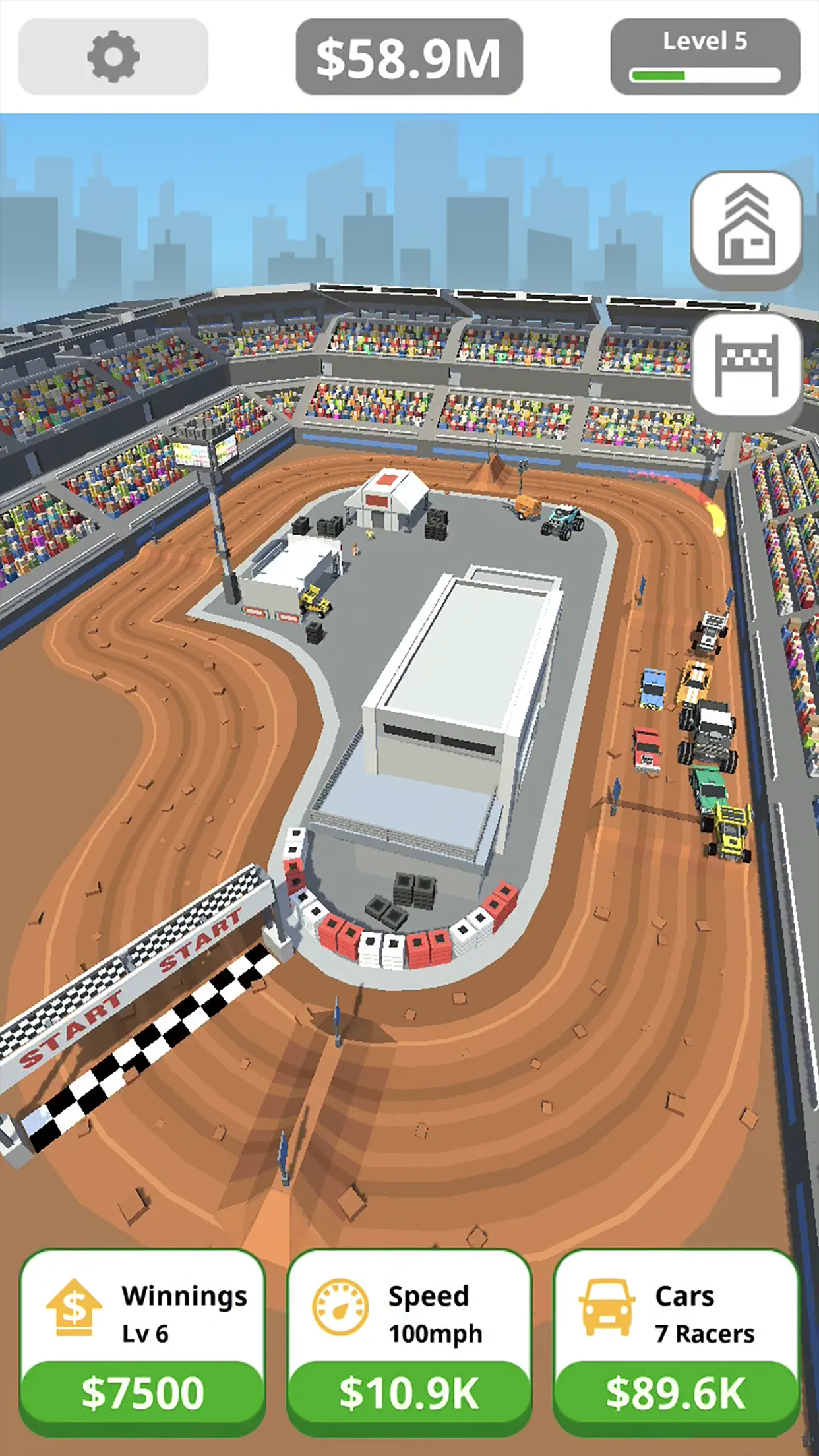 Idle Tap Racing: Tycoon Game | Indus Appstore | Screenshot