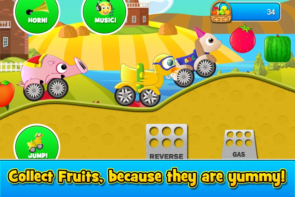 Animal Cars Kids Racing Game | Indus Appstore | Screenshot