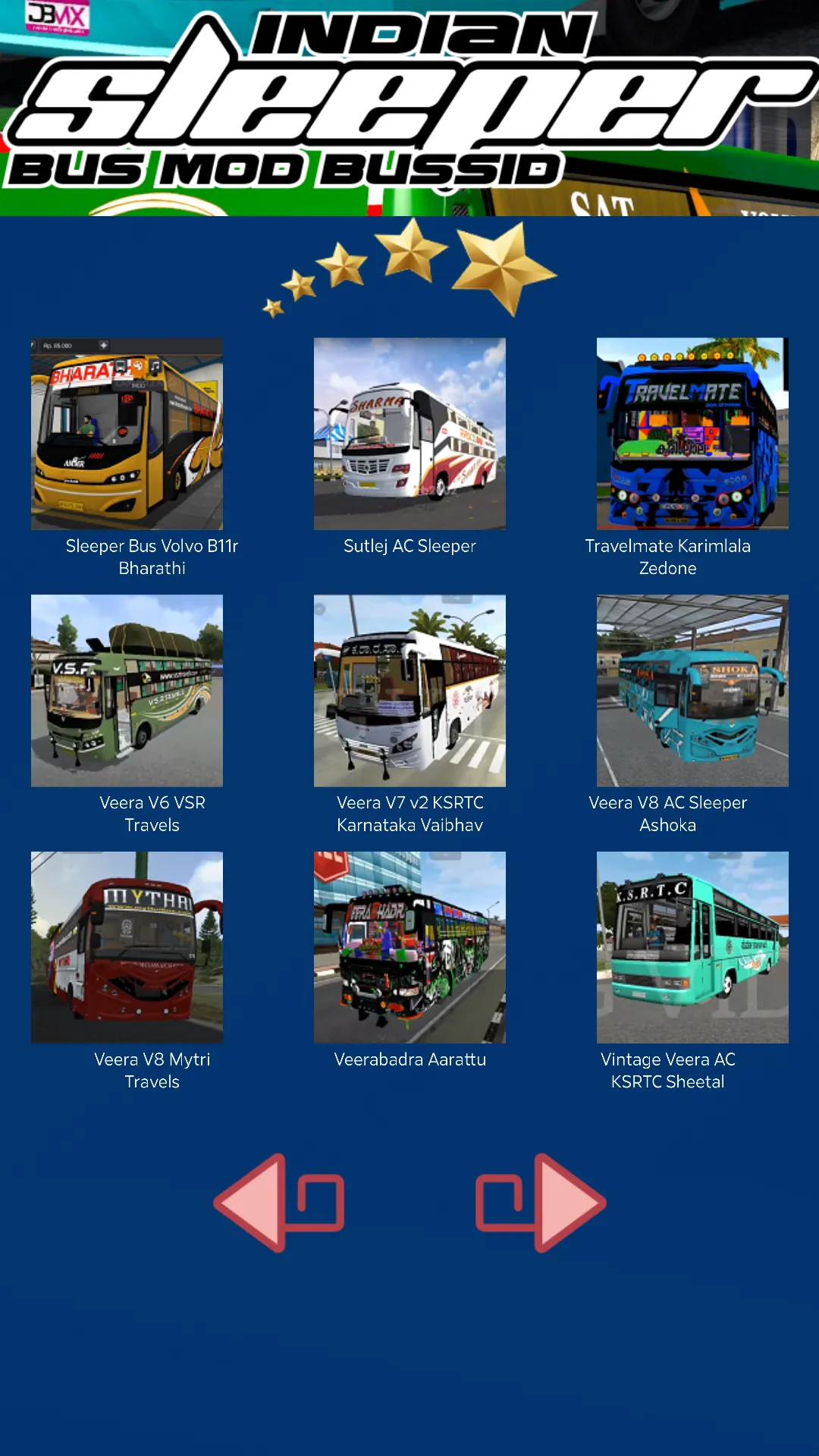 Indian Sleeper Bus Mod Bussid | Indus Appstore | Screenshot