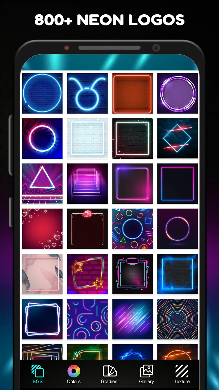 Neon Logo Maker | Indus Appstore | Screenshot