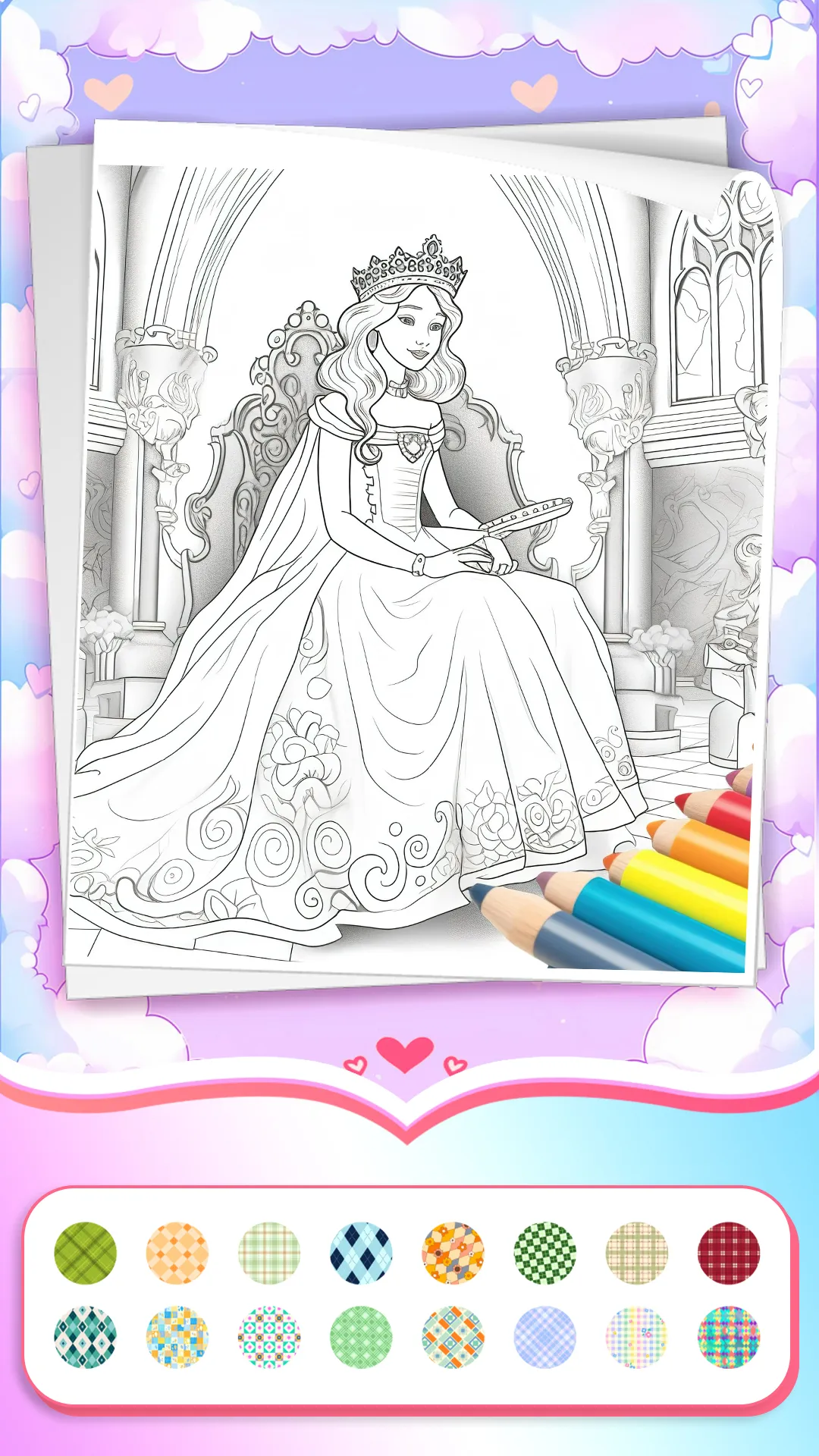 Doll Drawing - Coloring Book | Indus Appstore | Screenshot