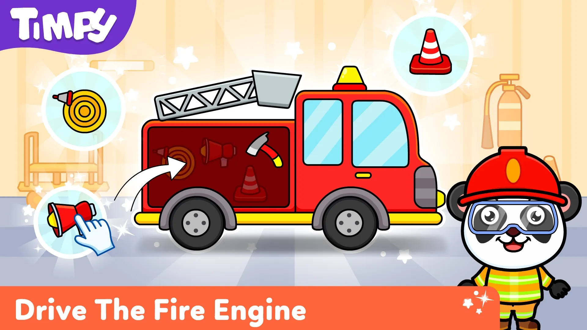 Timpy Kids Firefighter Games | Indus Appstore | Screenshot