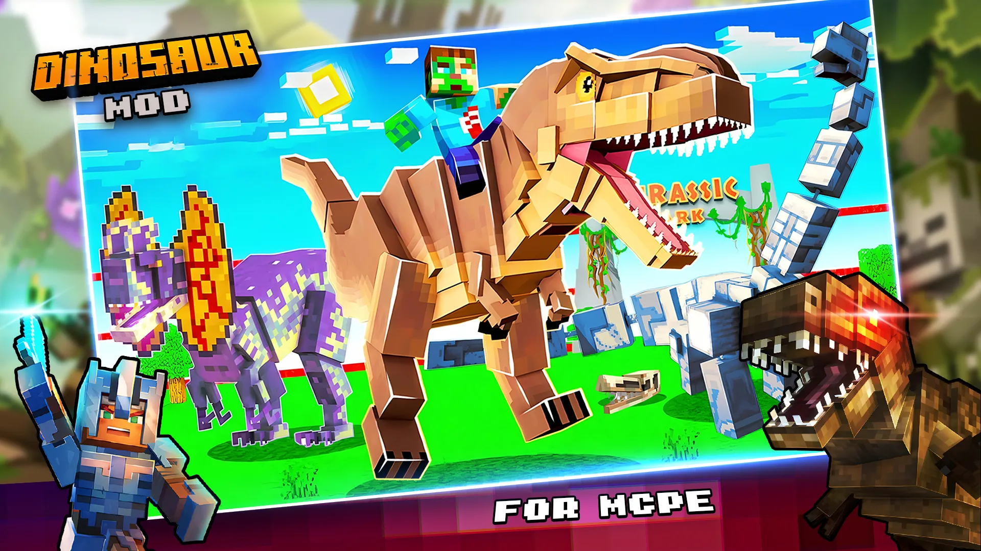 Dinosaur Jurassic Mod Craft | Indus Appstore | Screenshot