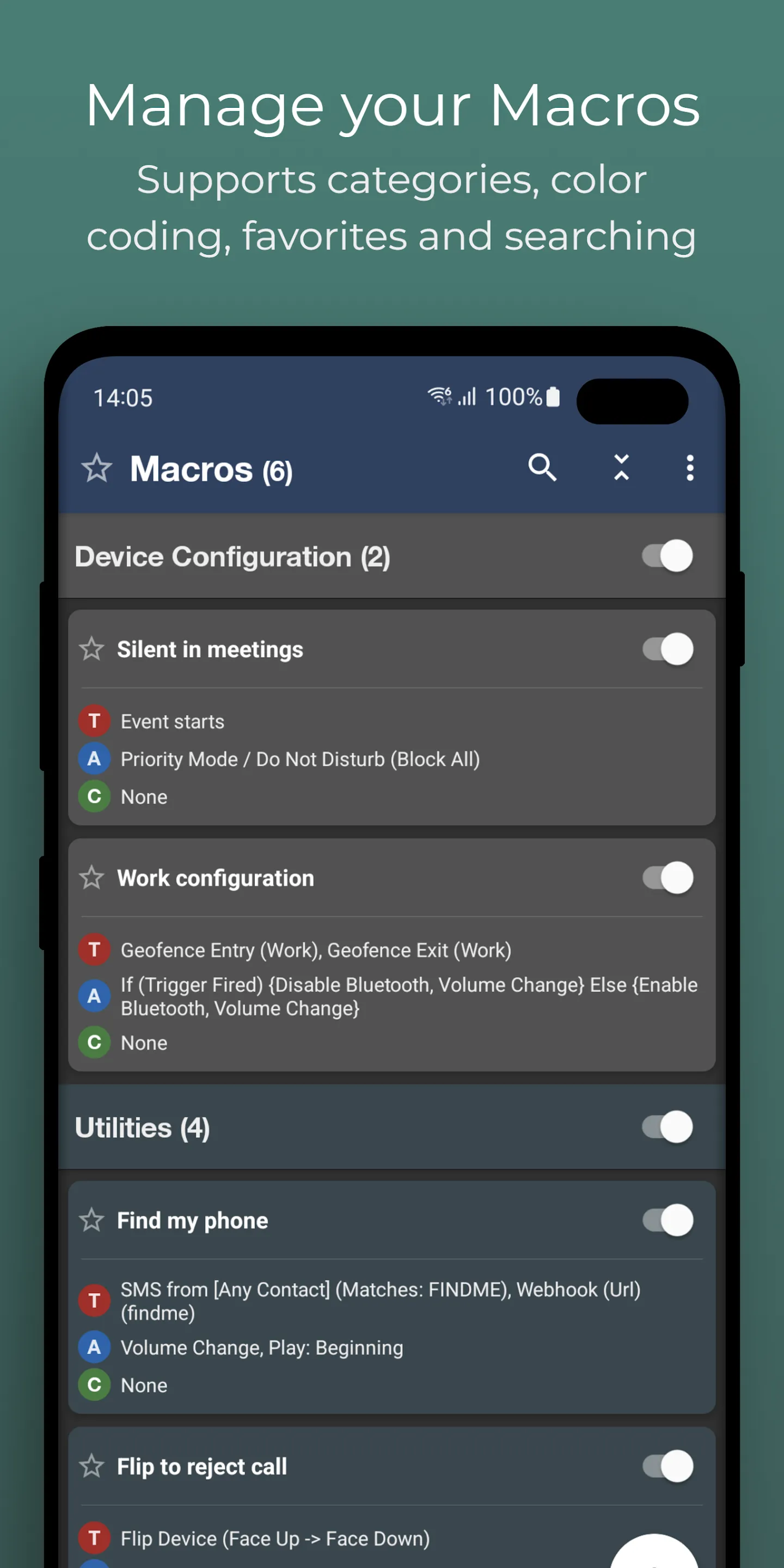MacroDroid - Device Automation | Indus Appstore | Screenshot