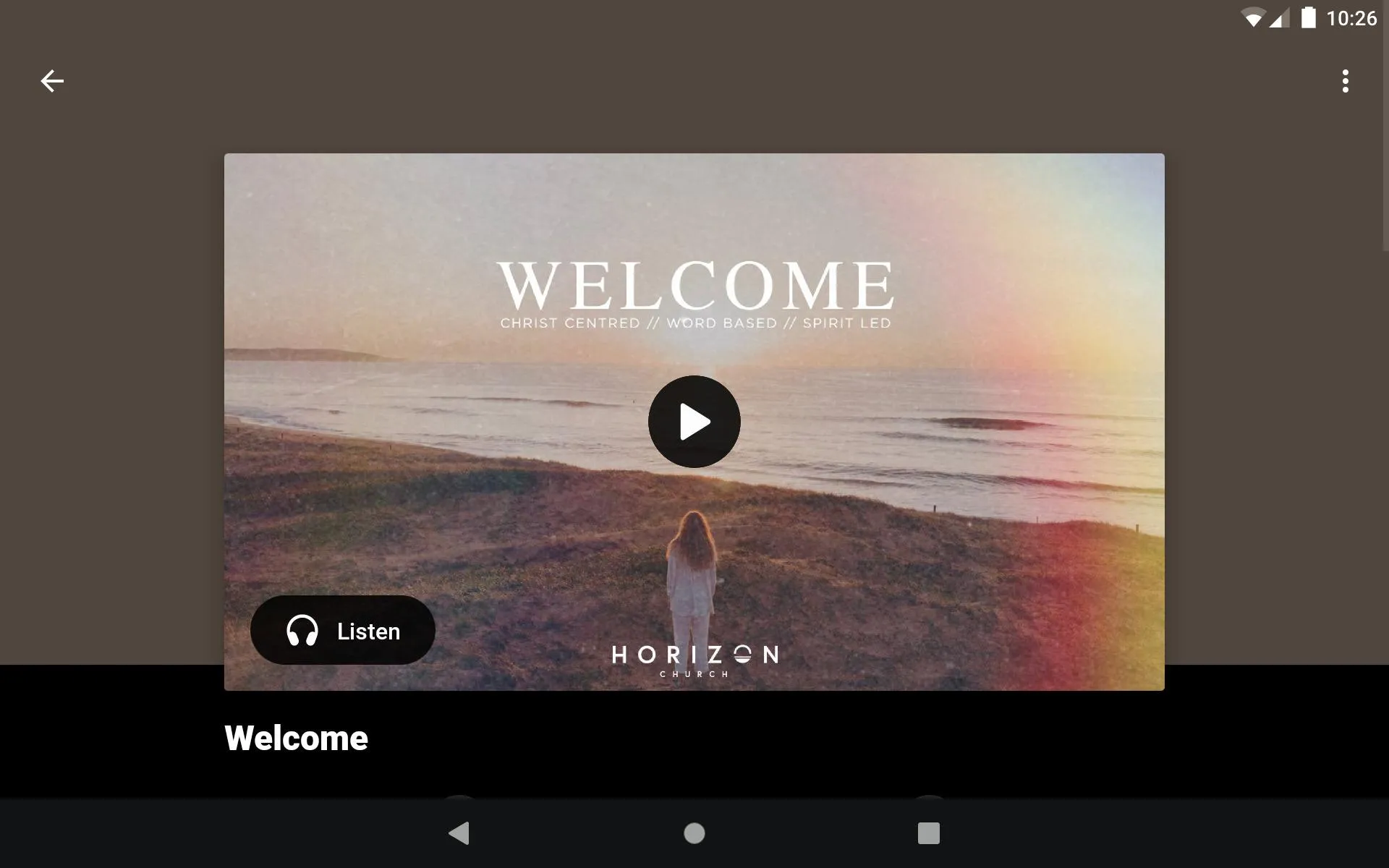 Horizon Church | Indus Appstore | Screenshot