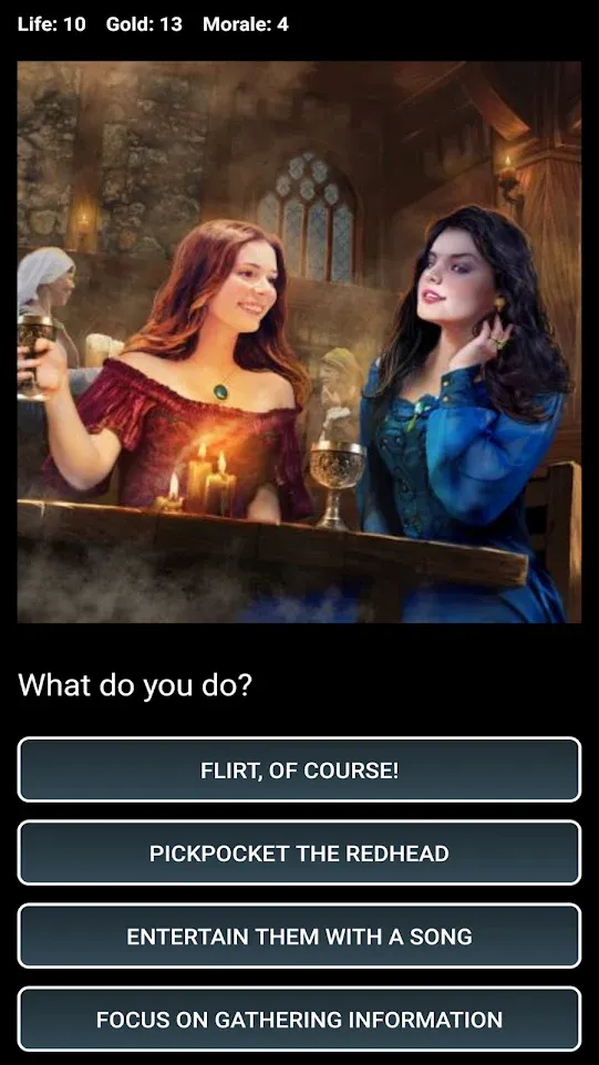 D&D Style RPG (Choices Game) | Indus Appstore | Screenshot