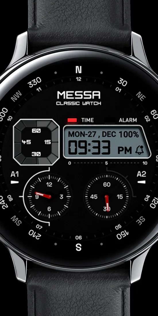 Watchface Digital Messa LX46 | Indus Appstore | Screenshot