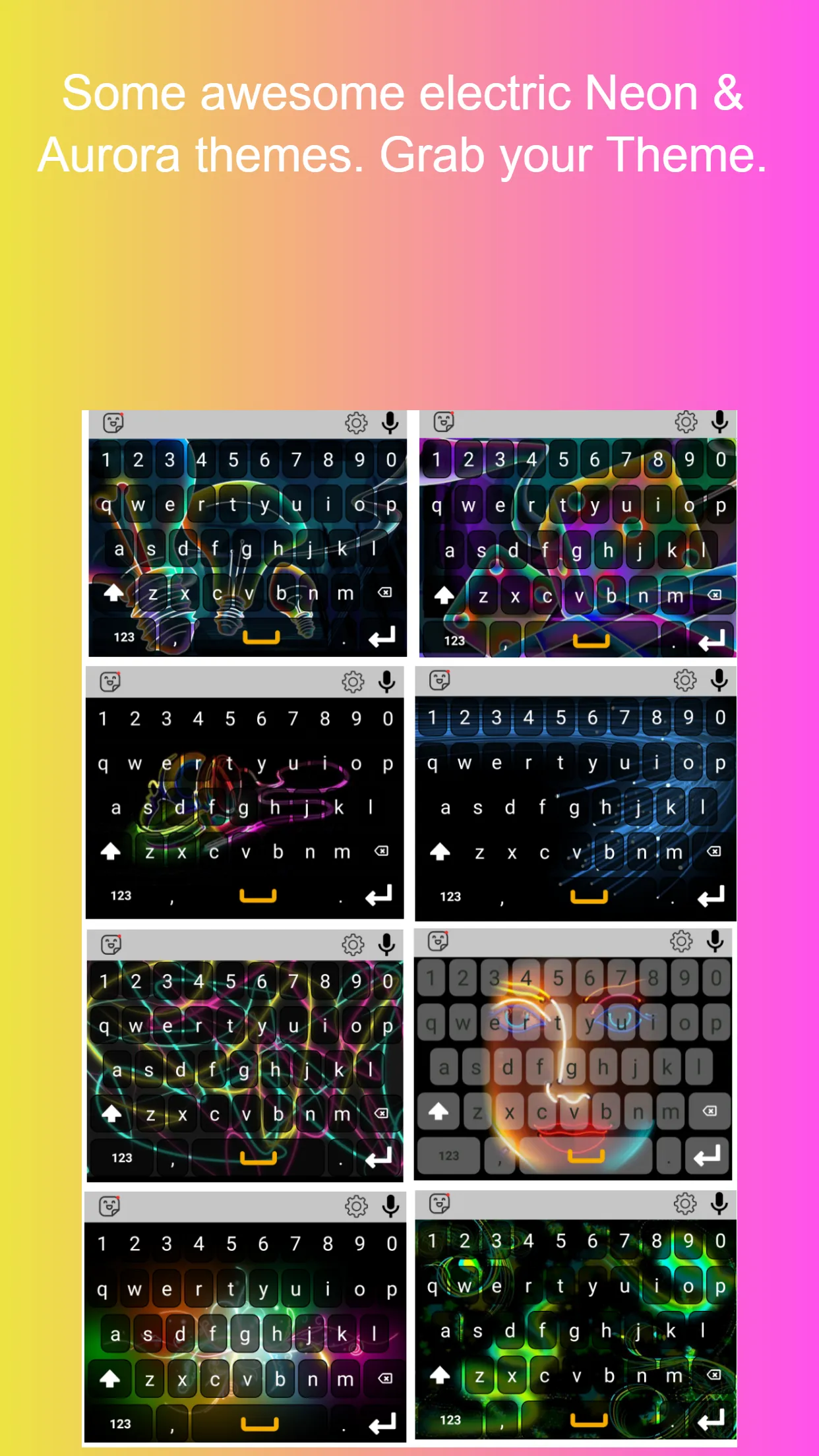 Neon Keyboard RGB Light 2023 | Indus Appstore | Screenshot