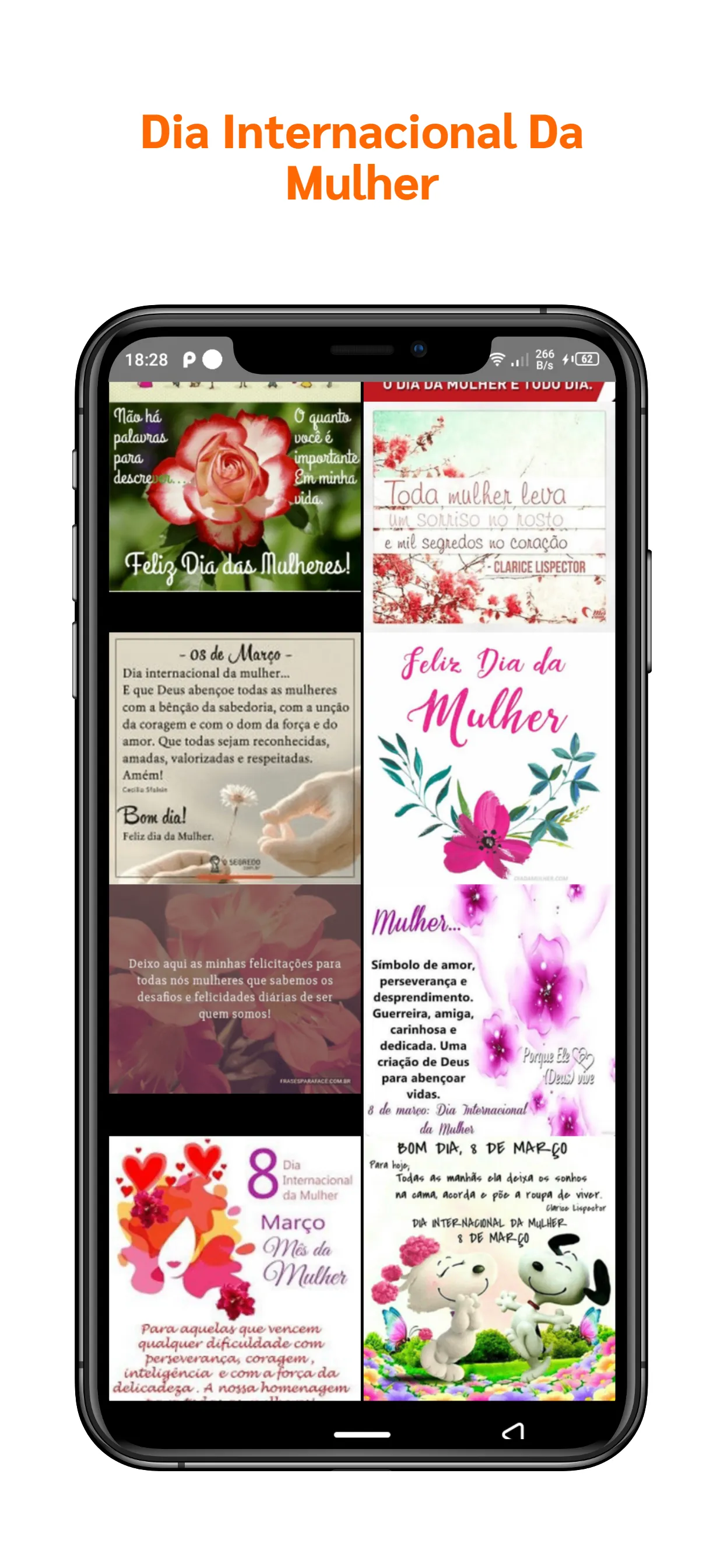 Dia Internacional Da Mulher | Indus Appstore | Screenshot