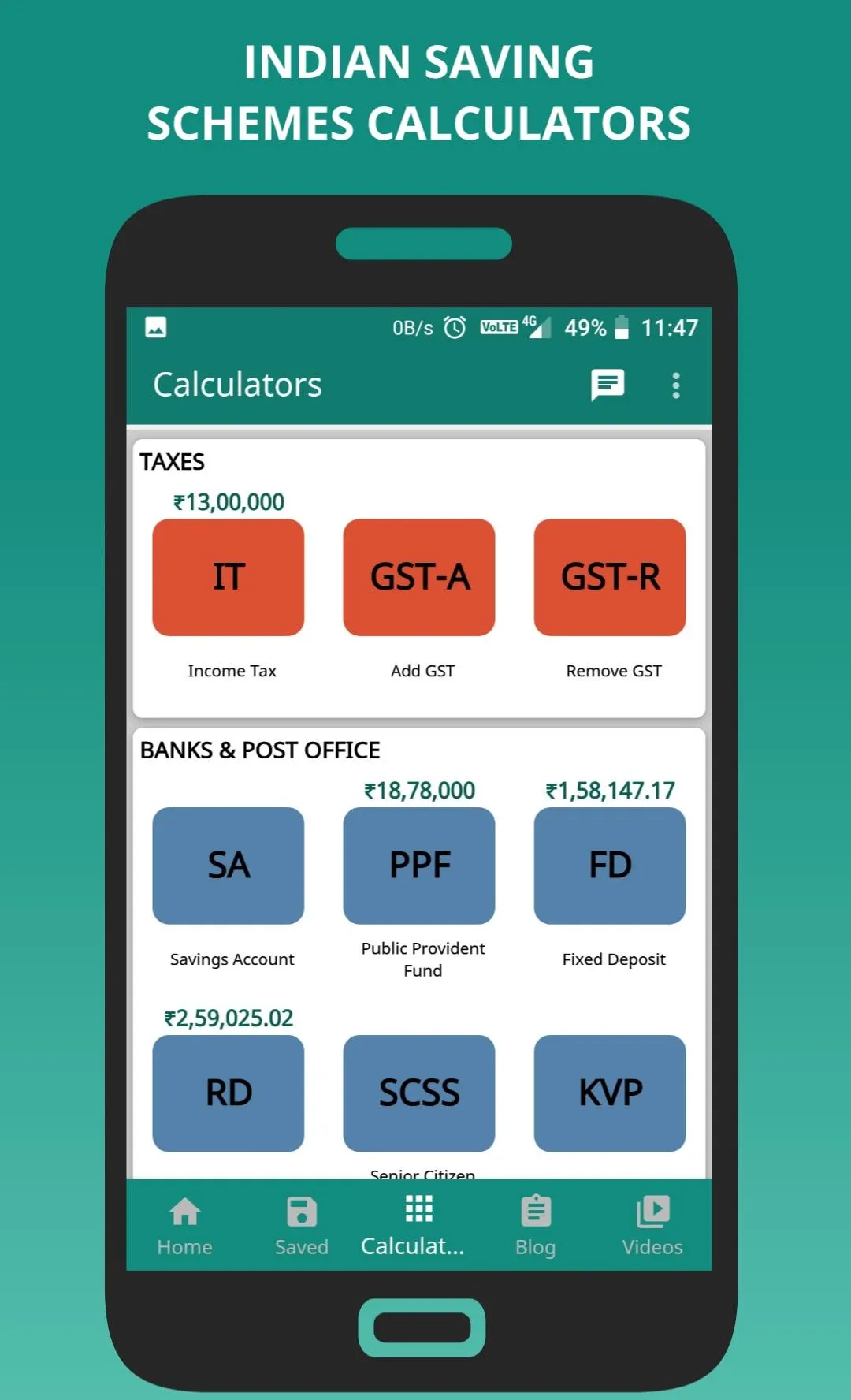 Income Tax Calculator-FinCalC | Indus Appstore | Screenshot