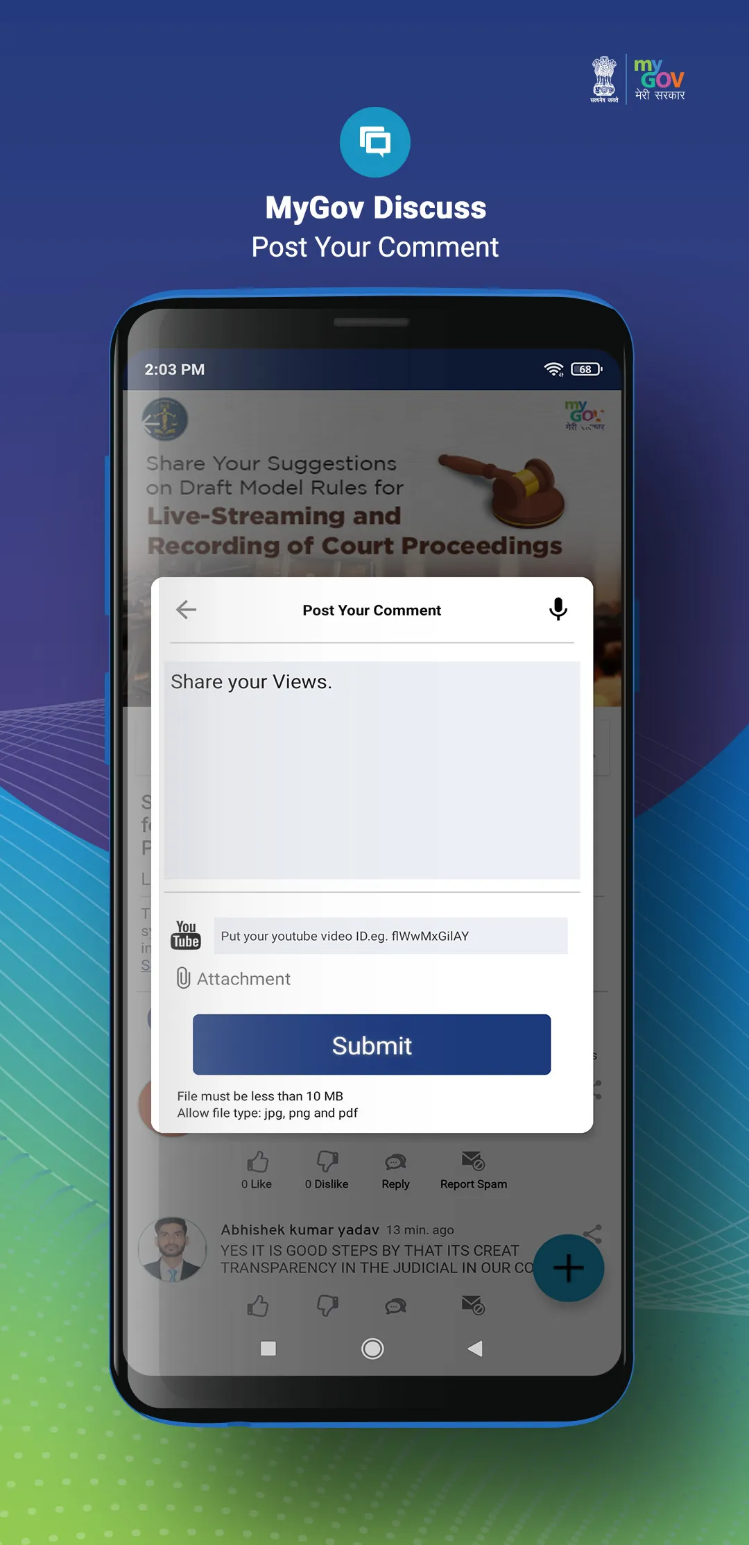 MyGov | Indus Appstore | Screenshot