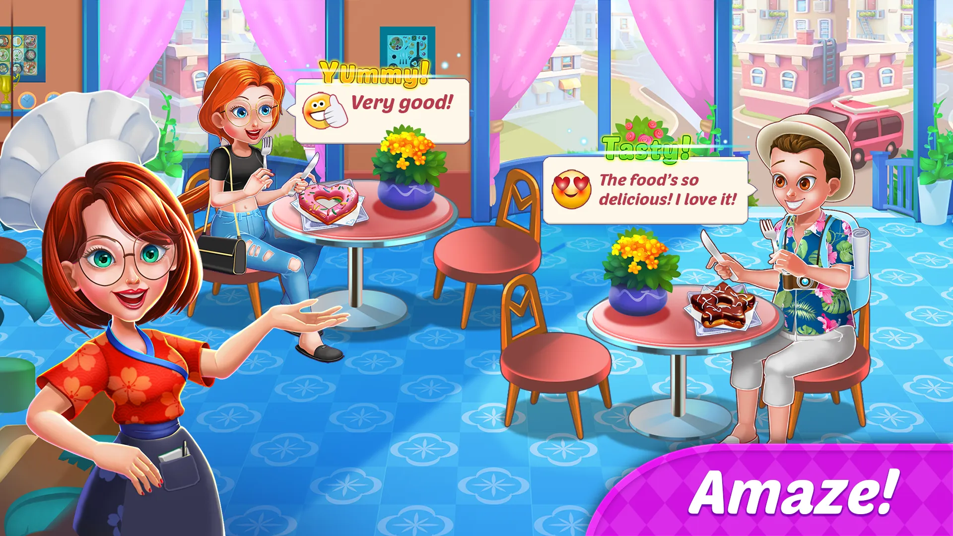 Food Diary: Girls Cooking game | Indus Appstore | Screenshot