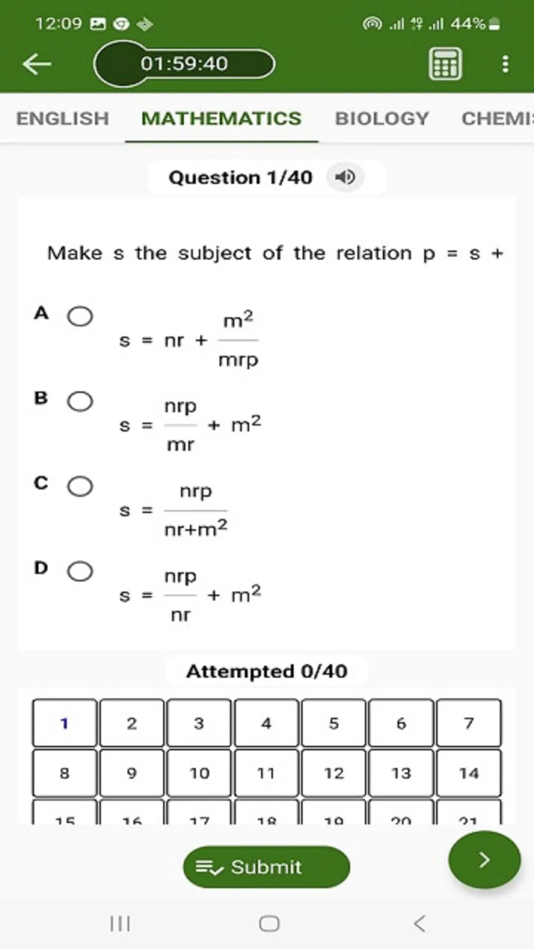 ExamGuide JAMB UTME CBT 2025 | Indus Appstore | Screenshot