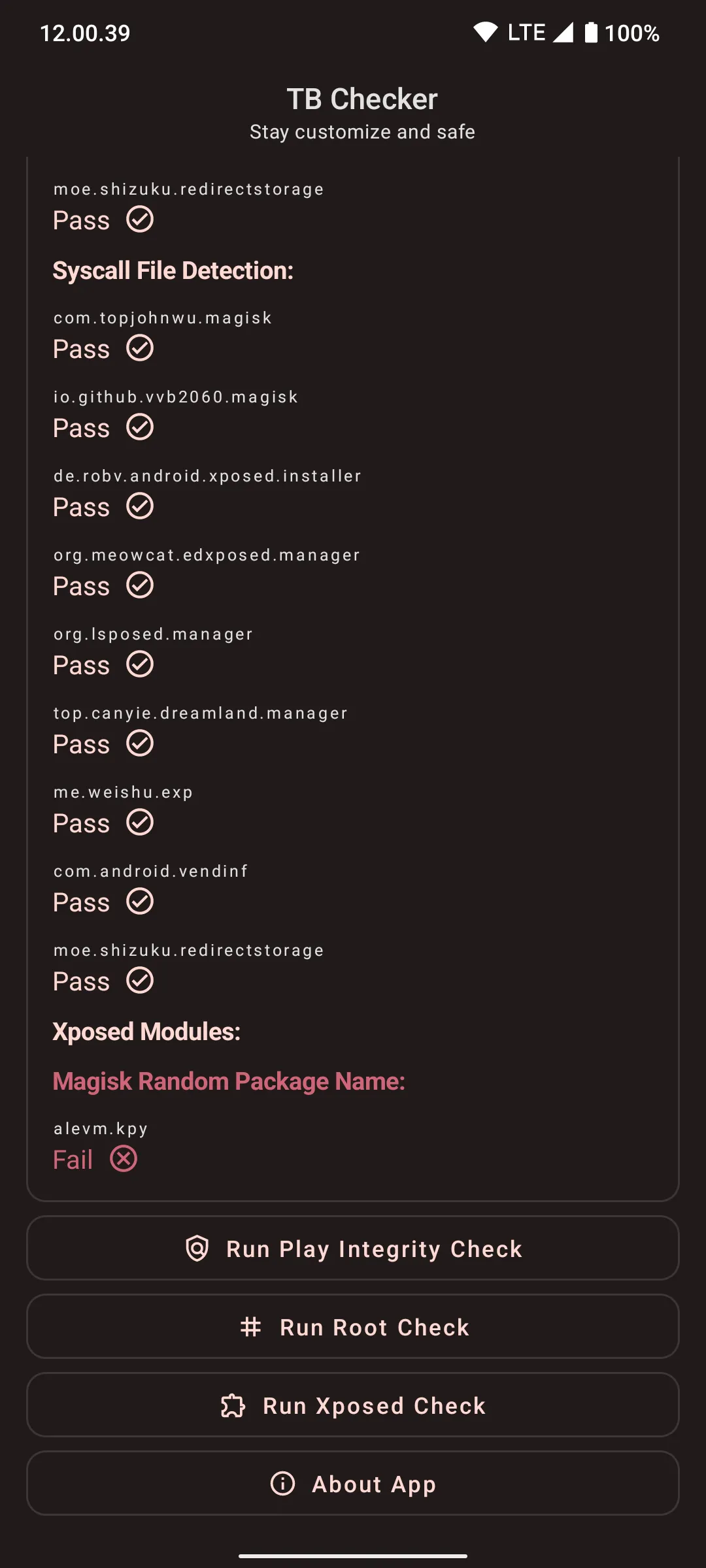 TB Checker - Play Integrity | Indus Appstore | Screenshot