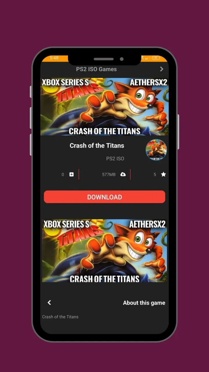 PS2 ISO Games Emulator Store | Indus Appstore | Screenshot
