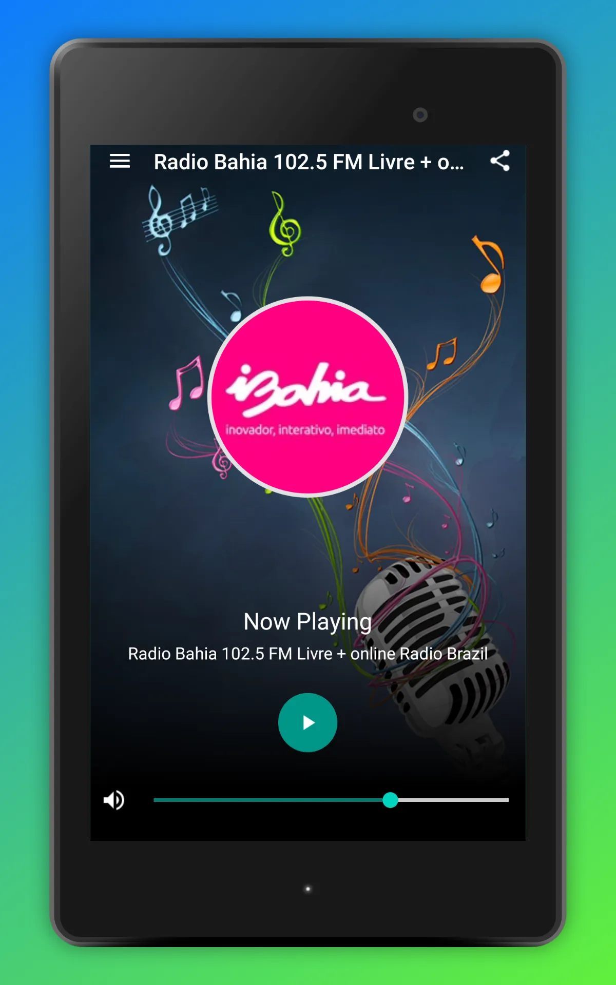 Radio Sociedade da Bahia FM | Indus Appstore | Screenshot