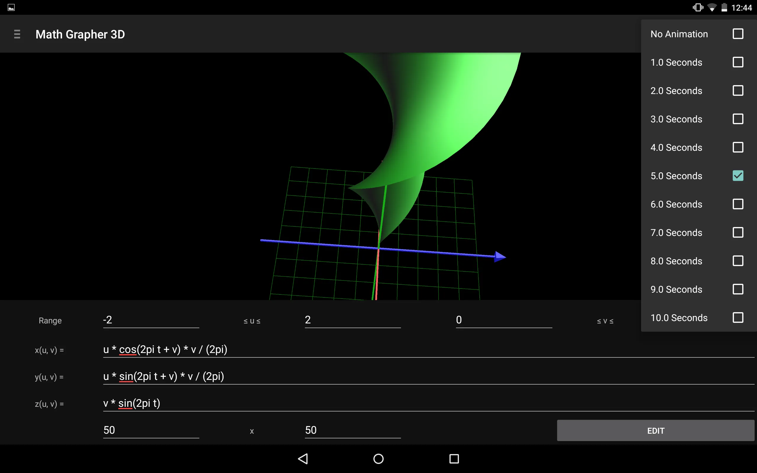 Math Grapher 3D | Indus Appstore | Screenshot