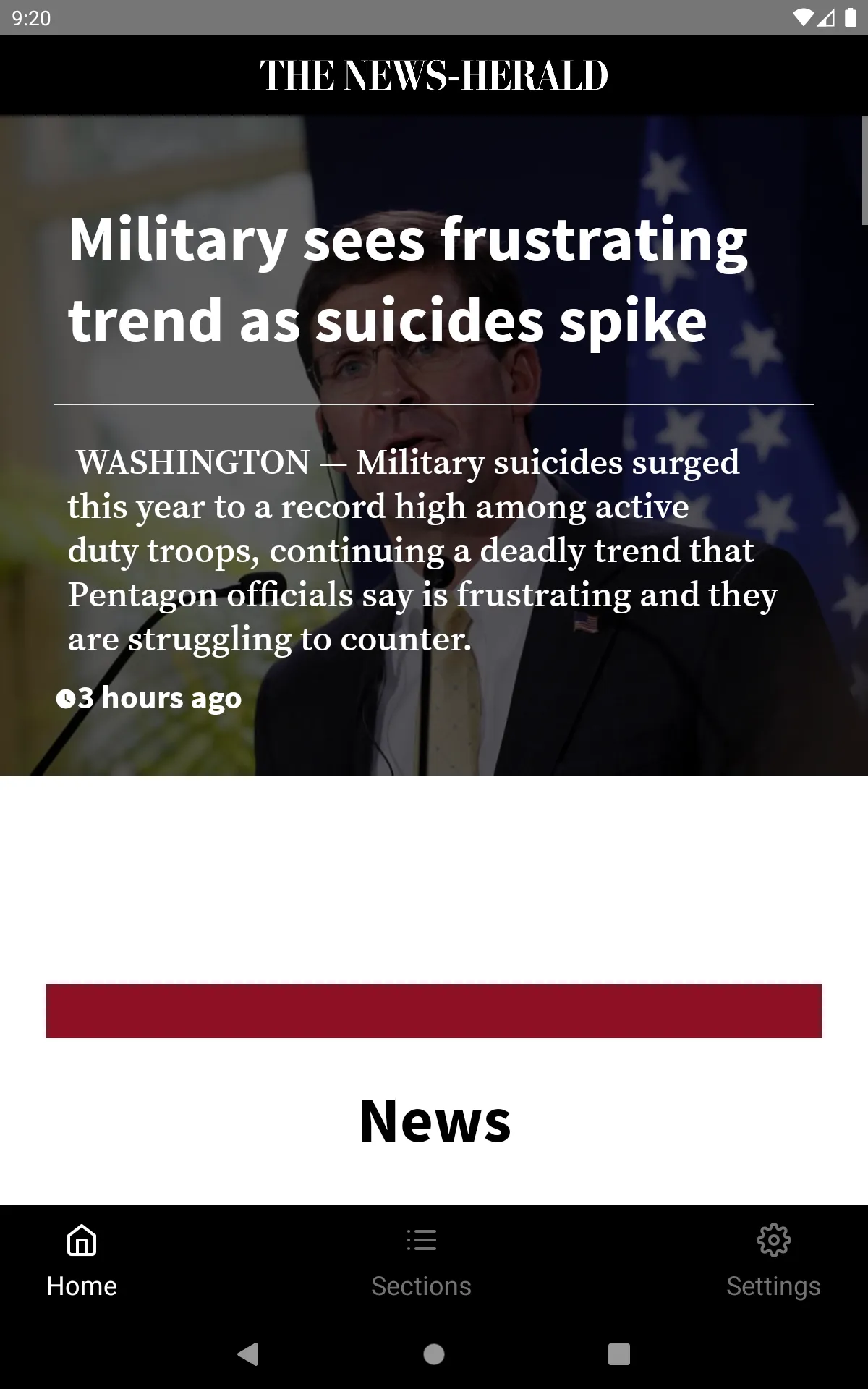 The News-Herald for Android | Indus Appstore | Screenshot