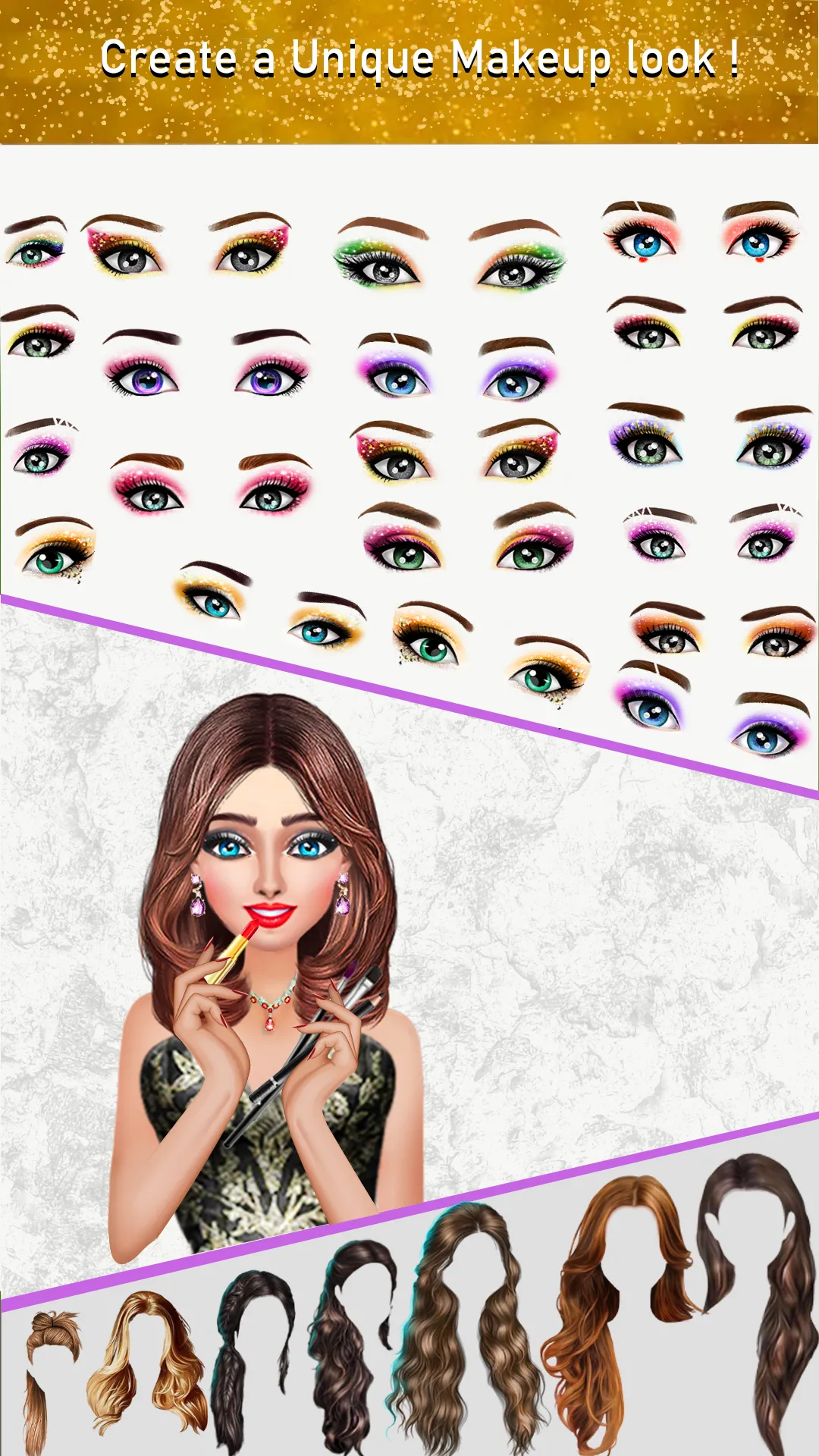 Fashion Girl Makeup Game | Indus Appstore | Screenshot
