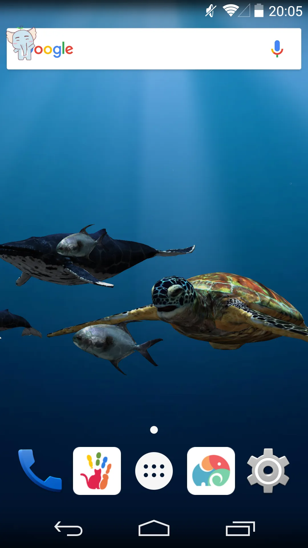 3D Sea Fish Live Wallpaper HD | Indus Appstore | Screenshot