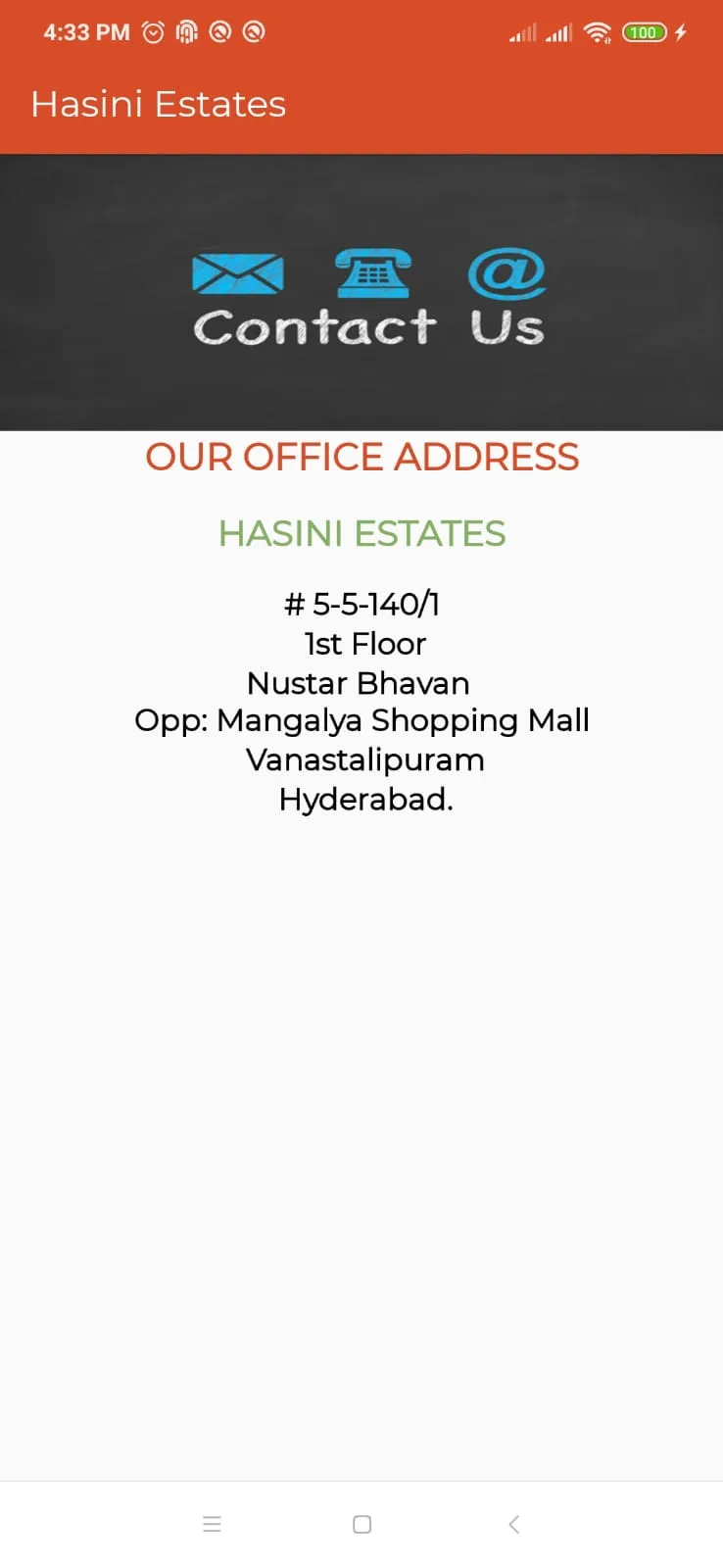 Hasini Estates | Indus Appstore | Screenshot