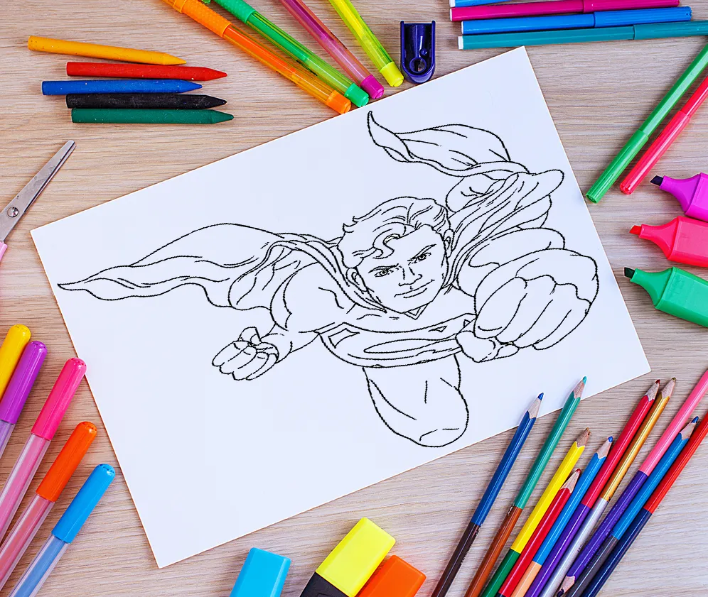 How To Draw Superhero and Logo | Indus Appstore | Screenshot