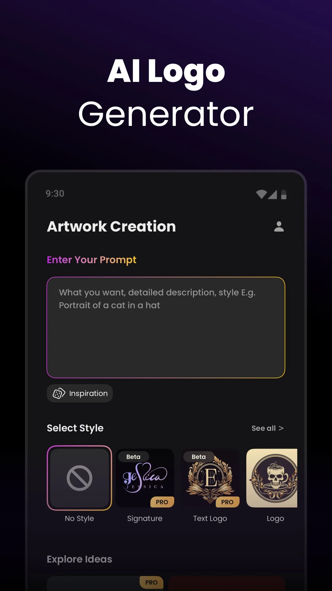 Arvin® - AI Logo Maker | Indus Appstore | Screenshot