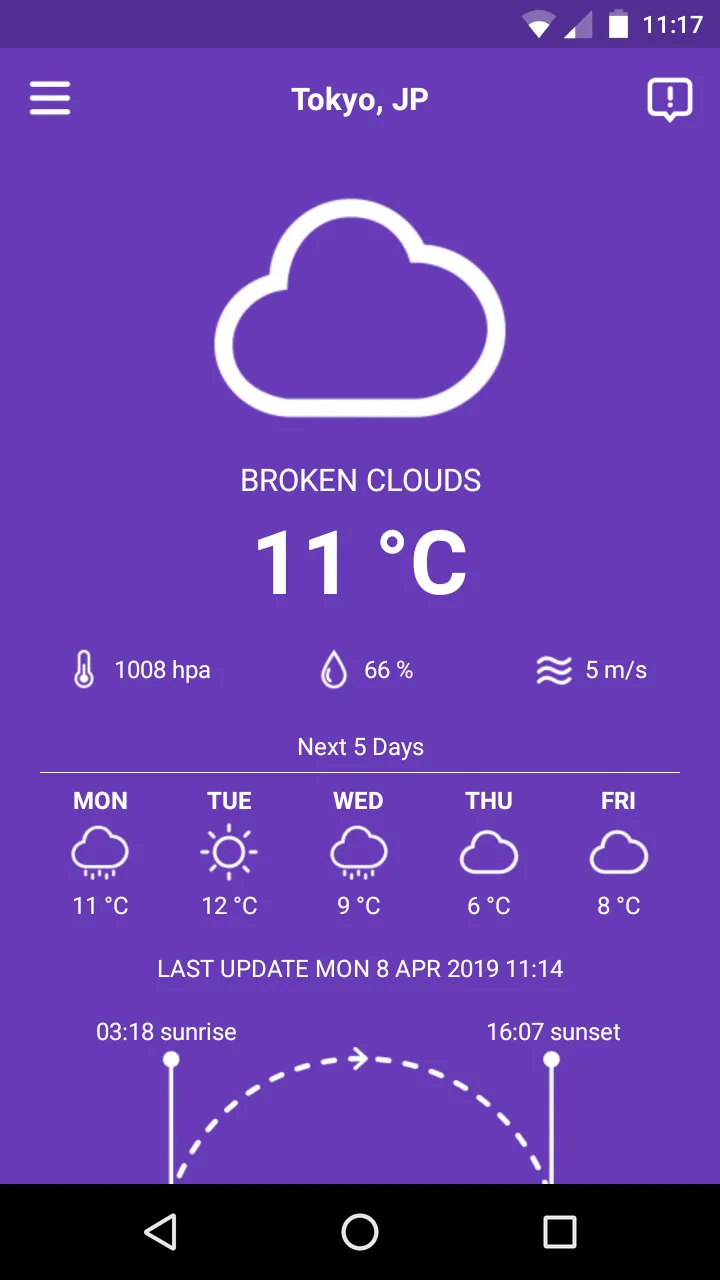 Simple Weather | Indus Appstore | Screenshot