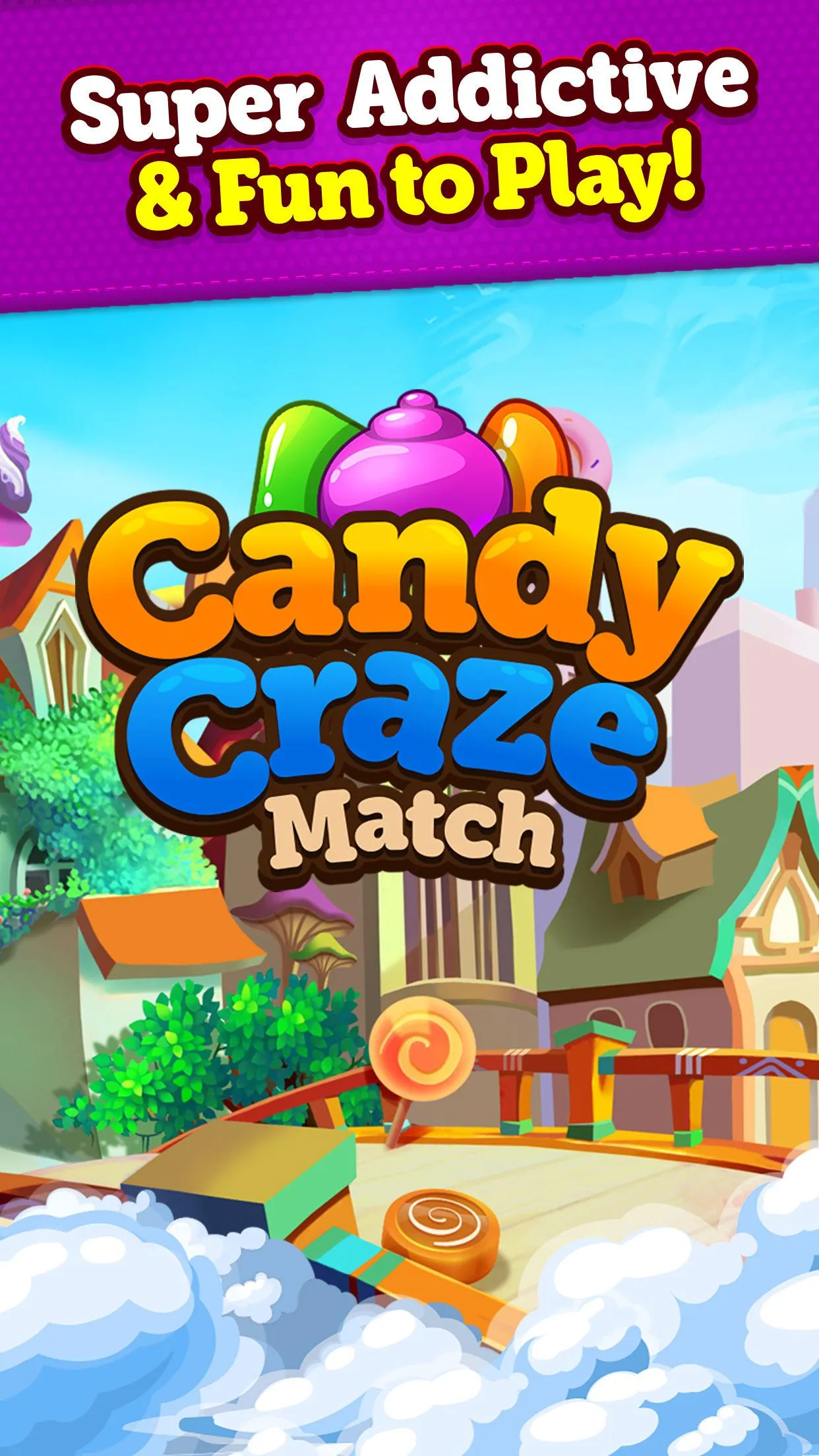 Candy Craze Match 3 Games | Indus Appstore | Screenshot