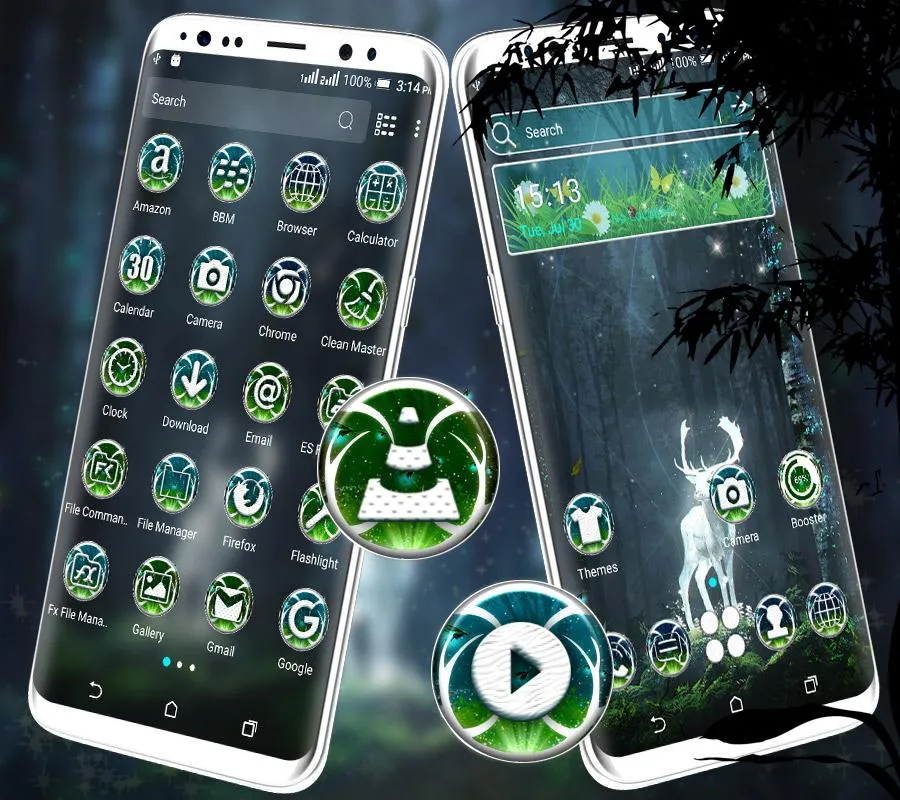 Magical Deer Launcher Theme | Indus Appstore | Screenshot