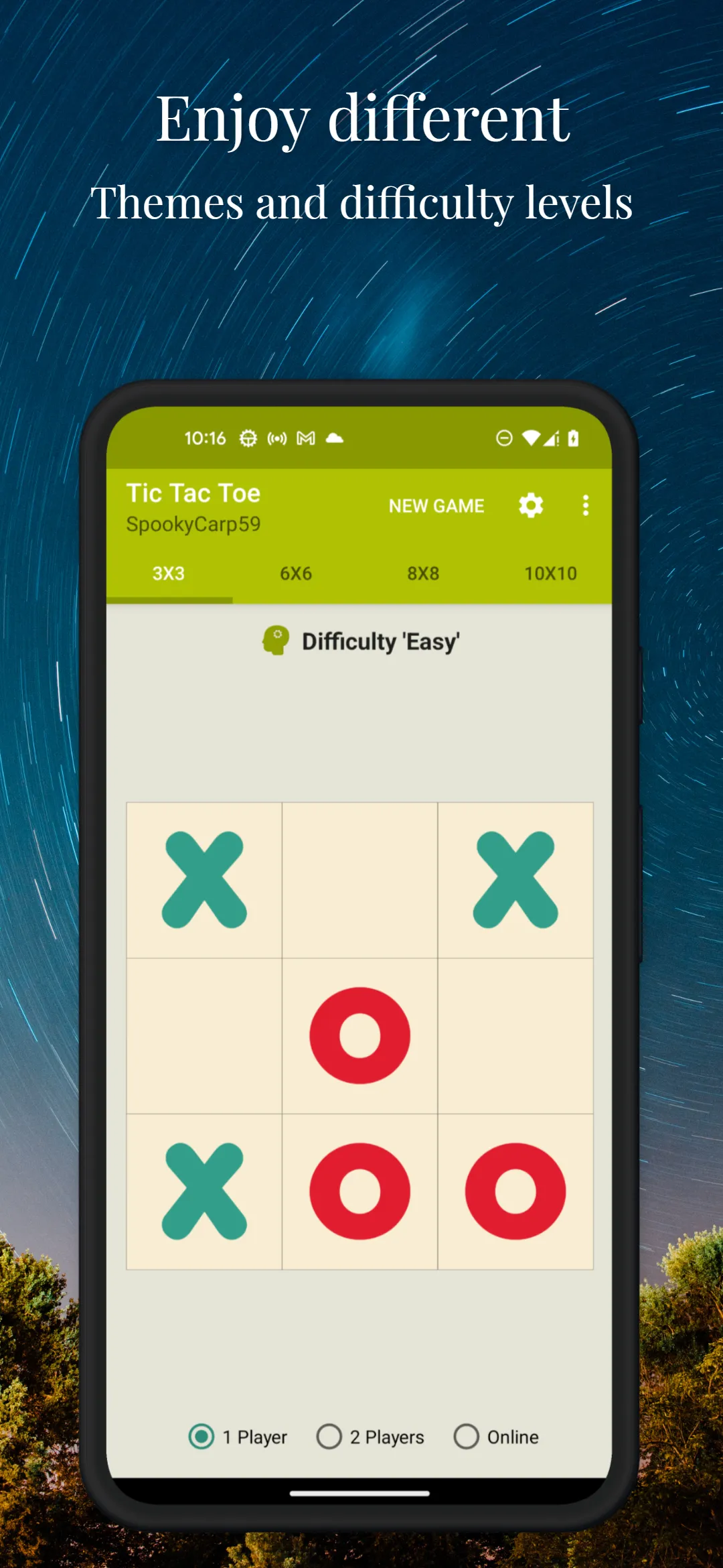 Tic Tac Toe & Gomoku Classic | Indus Appstore | Screenshot