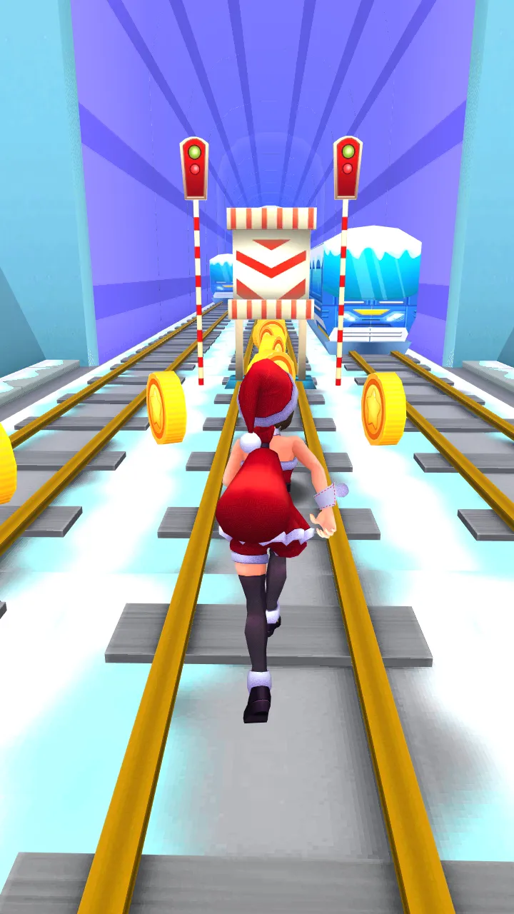 Subway Santa Princess Runner | Indus Appstore | Screenshot