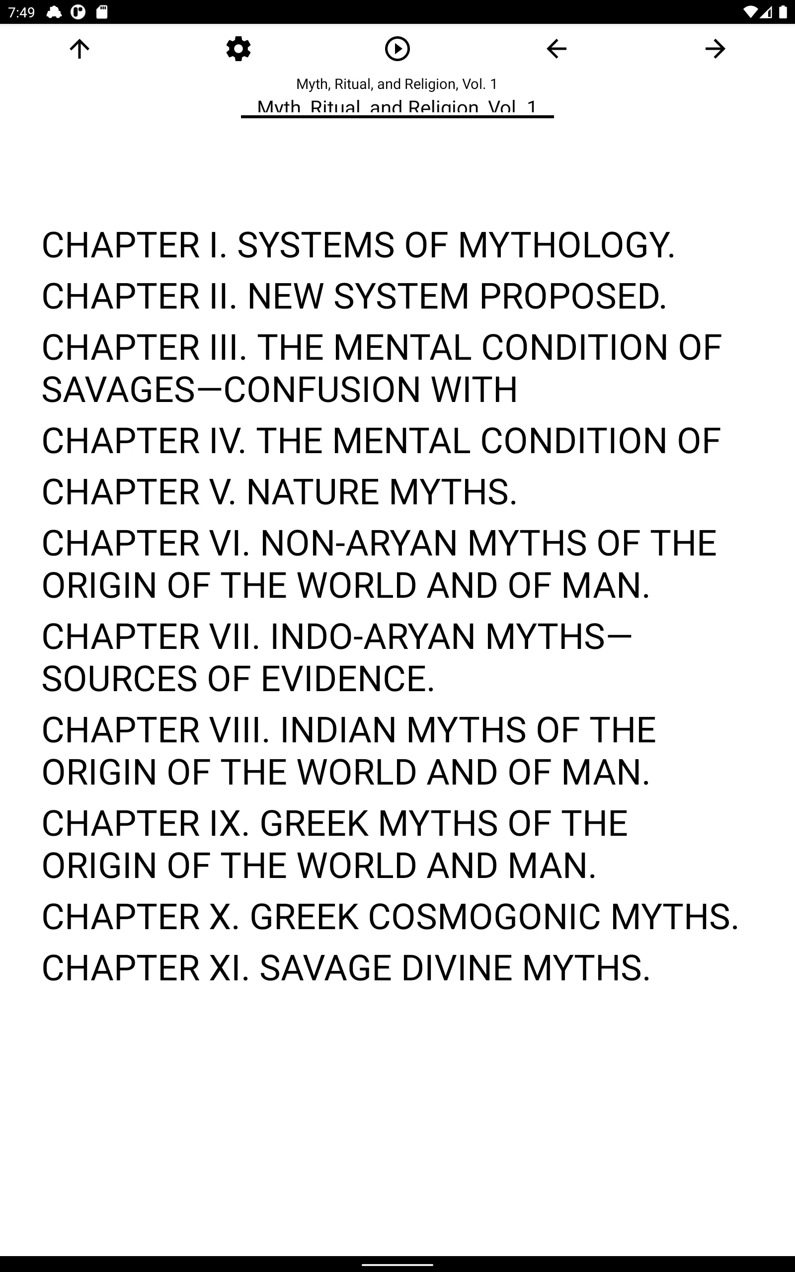 Book, Myth, Ritual, and Religi | Indus Appstore | Screenshot