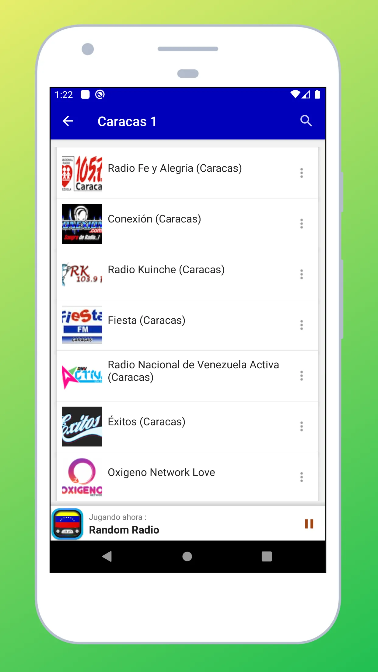 Radio Venezuela + Radio Online | Indus Appstore | Screenshot