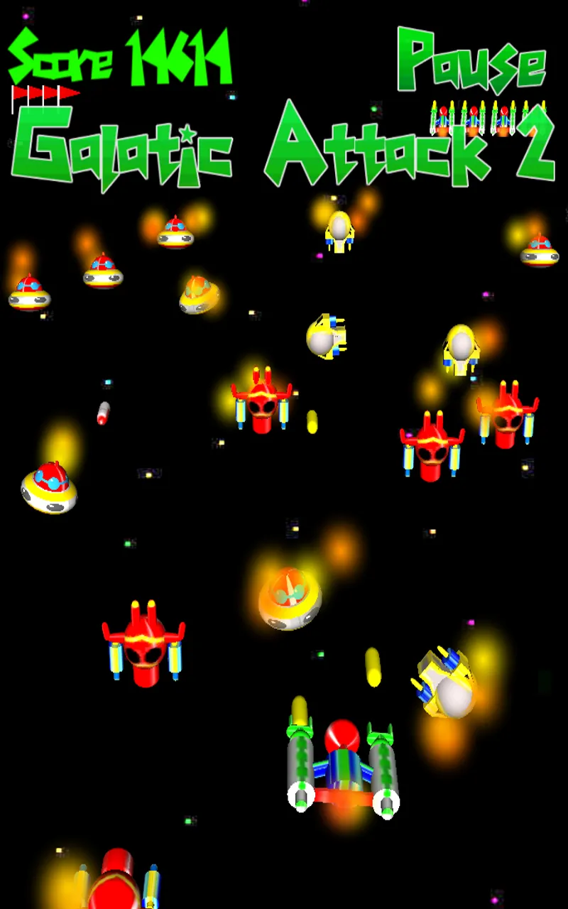 Galactic Attack 2 | Indus Appstore | Screenshot