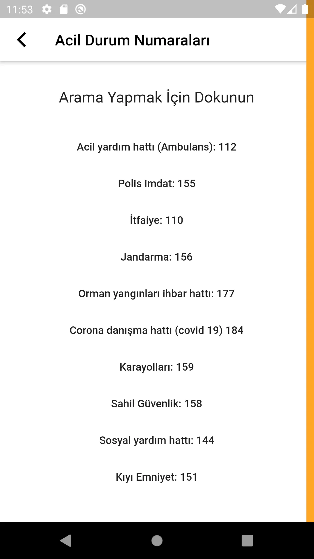 Buradayım! Deprem düdüğü | Indus Appstore | Screenshot