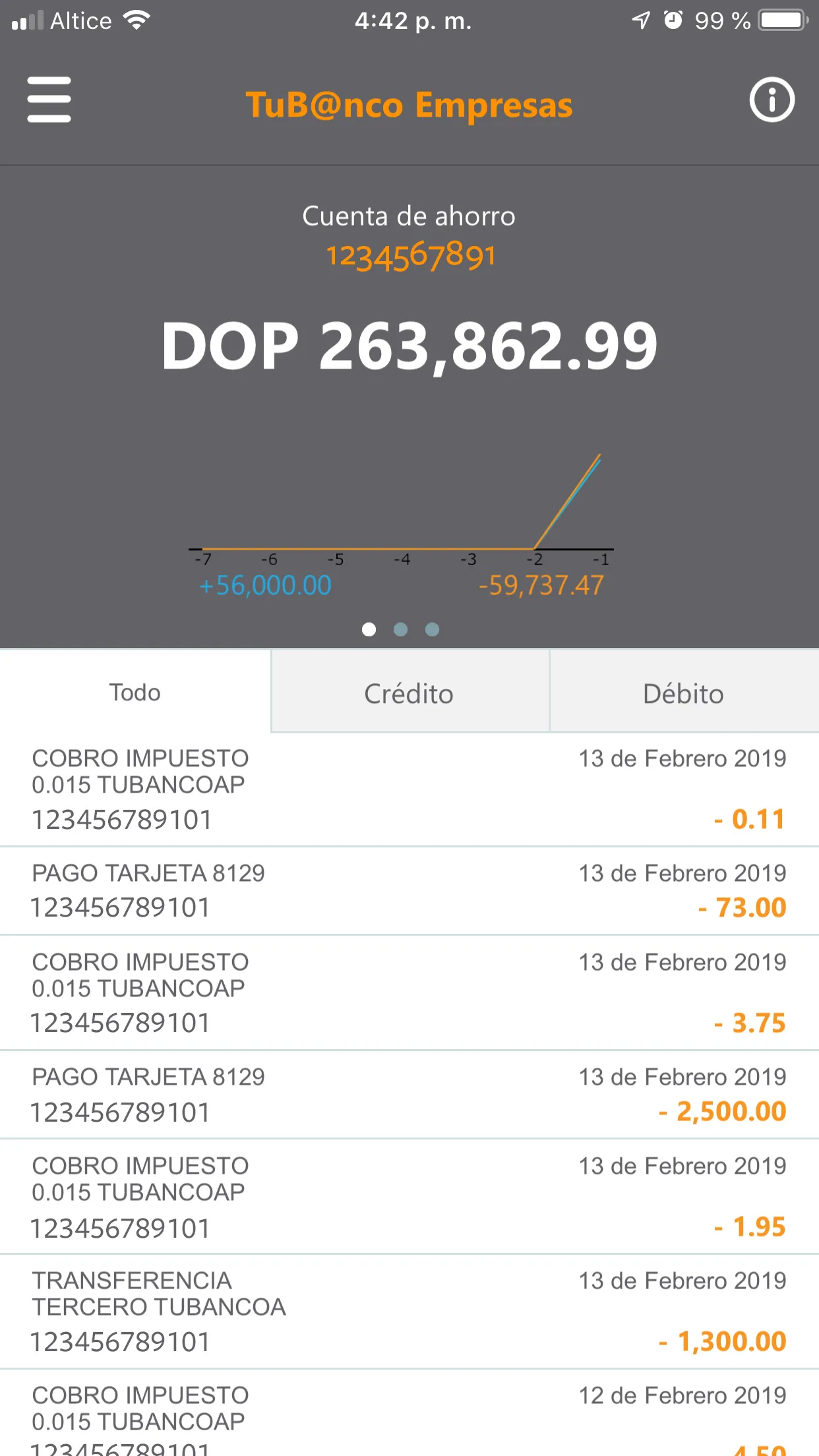 Banreservas Empresas | Indus Appstore | Screenshot