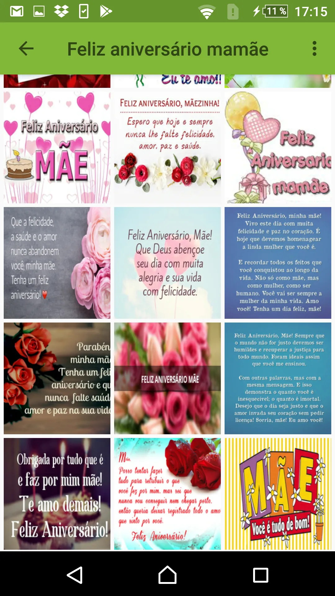 MAMÃ UM ÓTIMO ANIVERSÁRIO | Indus Appstore | Screenshot