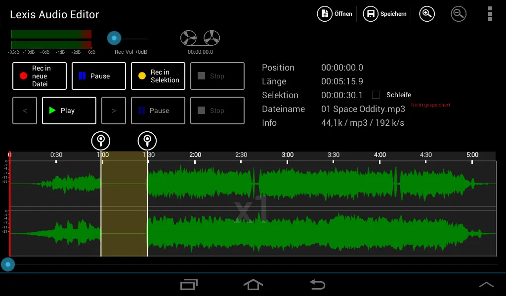 Lexis Audio Editor | Indus Appstore | Screenshot