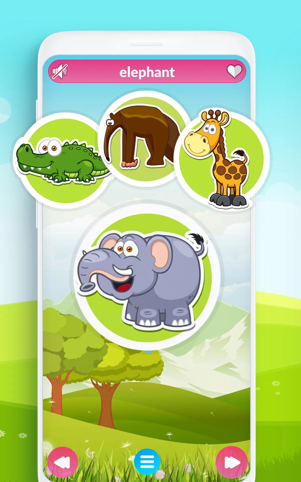 Animal Sounds for Kids | Indus Appstore | Screenshot