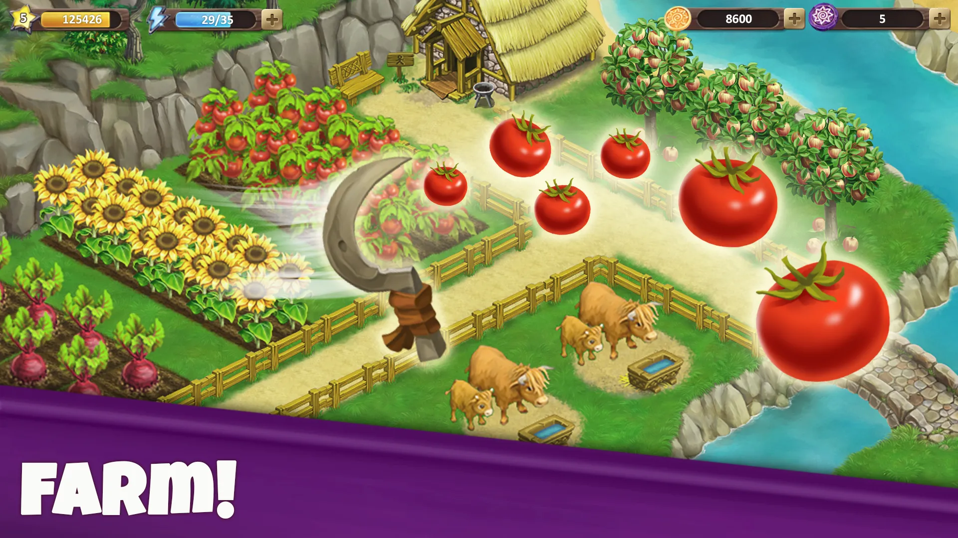 Farland: Farm Village | Indus Appstore | Screenshot