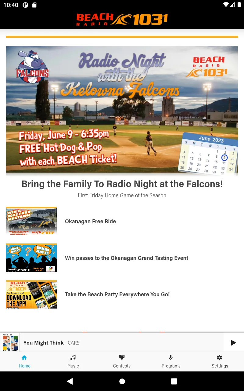 103.1 Beach Radio Kelowna | Indus Appstore | Screenshot